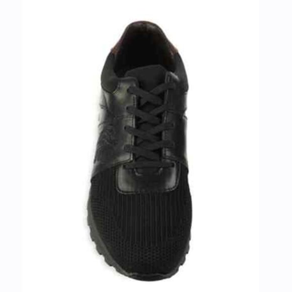 New  BRUNO MAGLI Lugo Leather & Mesh Trainers Size 9 main image 6